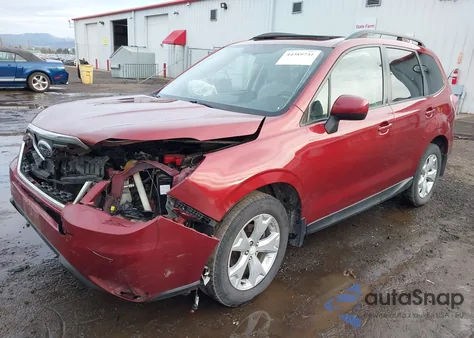 2014 Subaru Forester 2.5I Premium z USA, uszkodzony, nr VIN JF2SJAEC0EH467041